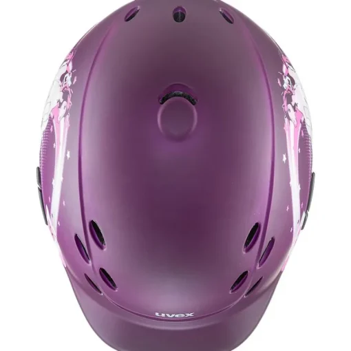 Uvex Onyxx Kids Riding Helmet Princess Berry Matt