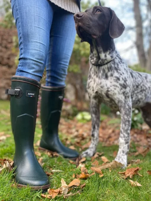 Aigle Parcours 2 ISO Neoprene Lined Gusset Wellington Boots