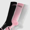 Aztec Diamond YR Pink Three Sock Pack SS25