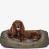 Barbour Quilted Dog Bed