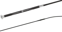 Fleck Contact Dressage Whip Black 130cm