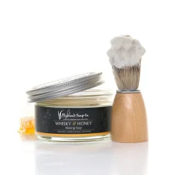 Highland Soap Co. Whiskey & Honey Shaving Soap