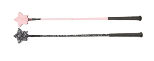 HY Equestrian Glitter Star Riding Whip