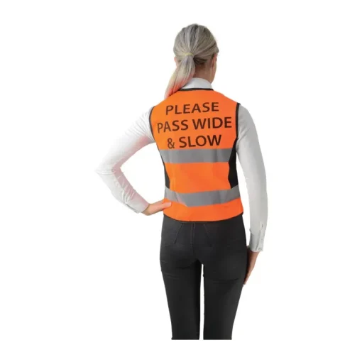 Hy Equestrian "Please Pass Wide & Slow" HyVIZ Waistcoat
