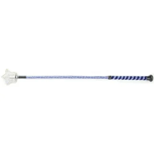 Hy Equestrian Spiral Star Riding Whip
