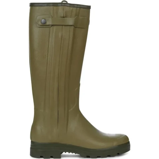 Le Chameau Men's Chasseur Leather Lined Wellington Boots