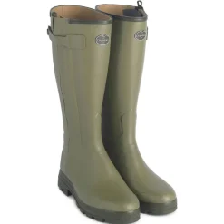 Le Chameau Women's Chasseur Leather Lined Wellington Boots