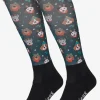 LeMieux Footsie Socks - Christmas Dogs