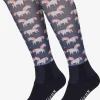 LeMieux Footsie Socks - Christmas Unicorns