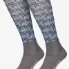 LeMieux "LM" Footsies Socks