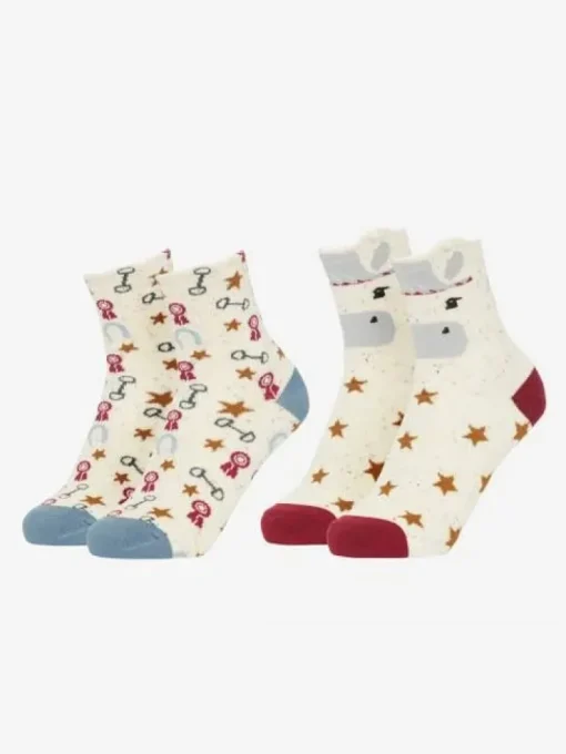 LeMieux Mini Character Socks 2 Pack AW24