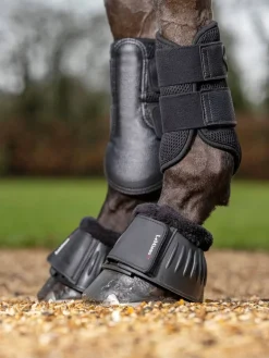 LeMieux ProSport Rubber Bell Boots with Fleece