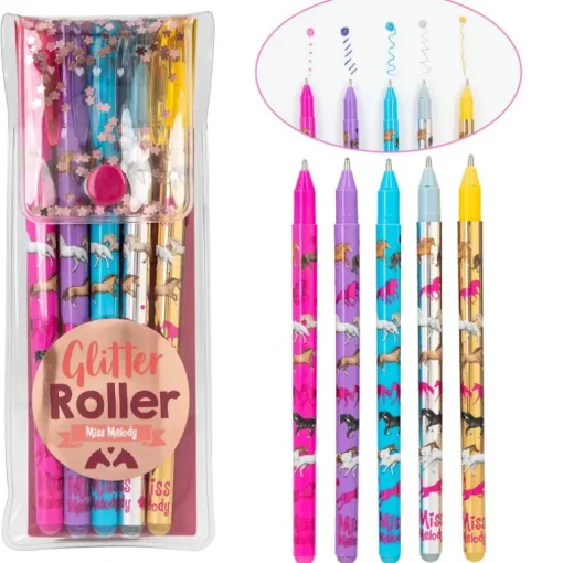 Miss Melody Glitter Gel Pen Set
