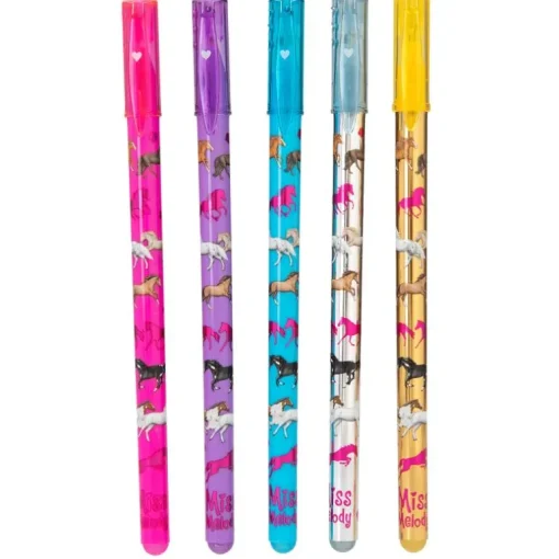 Miss Melody Glitter Gel Pen Set