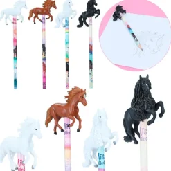 Miss Melody Pencil With 3D Horse Figurine
