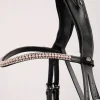 Montar Soft Pink Swarovski Pearl Curved Browband
