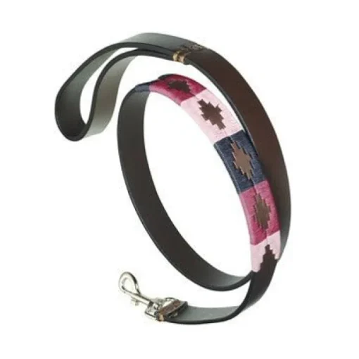 Pampeano Leather Dog Lead Petalo