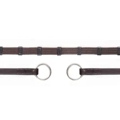 Schockemohle Web Reins with Ring Fitting