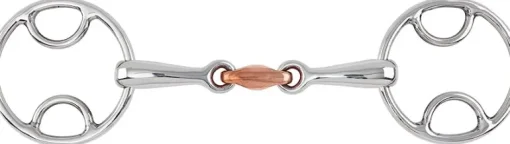 Shires Bevel Bit with Copper Lozenge