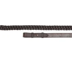 Shires Velociti GARA Plaited Leather Reins