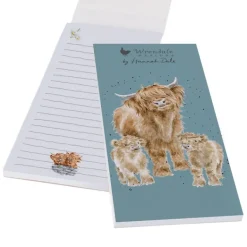 Wrendale 'Highland Wishes' Magnetic Shopping Pad